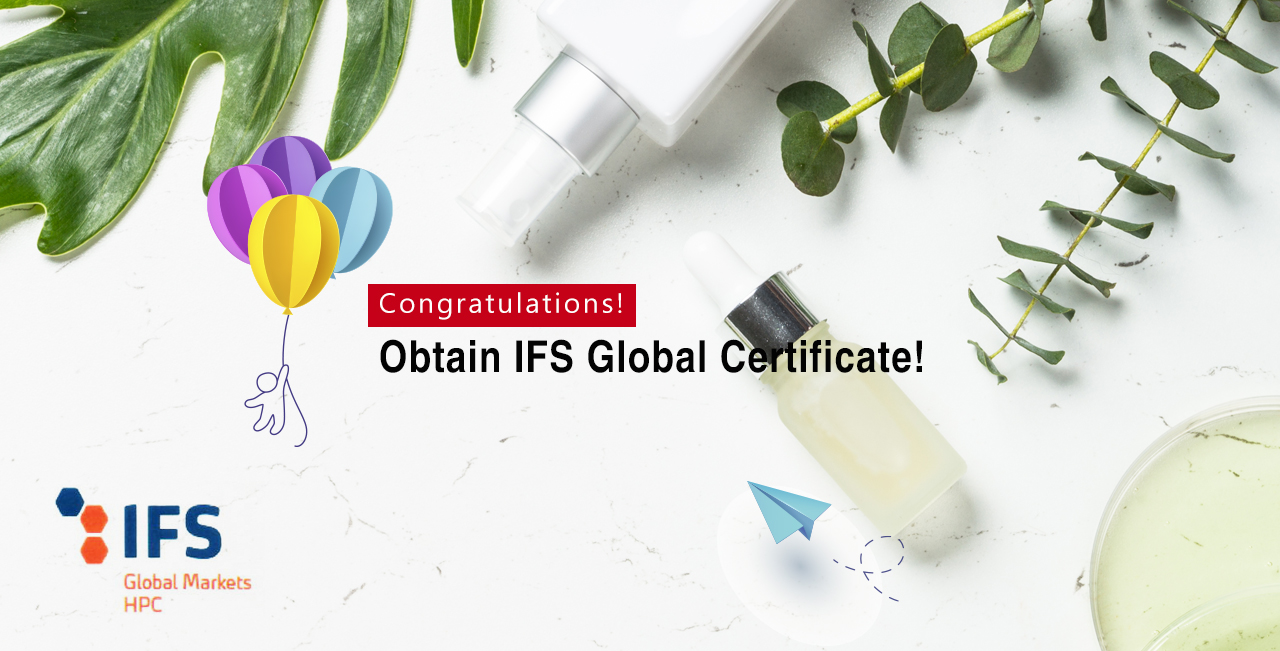 Obtain IFS Global Certificate!